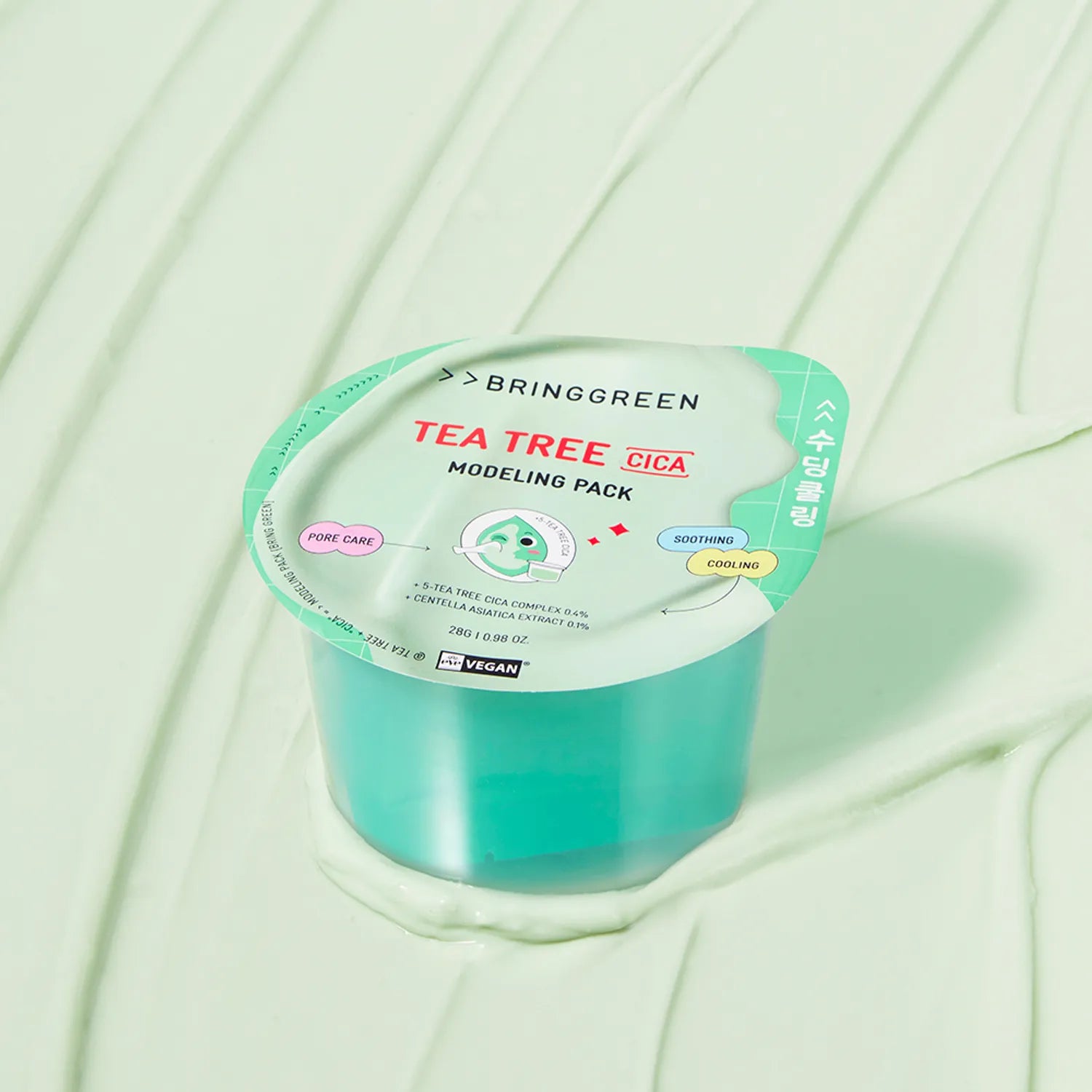 BRINGGREEN Modeling Pack Tea Tree Cica 28g