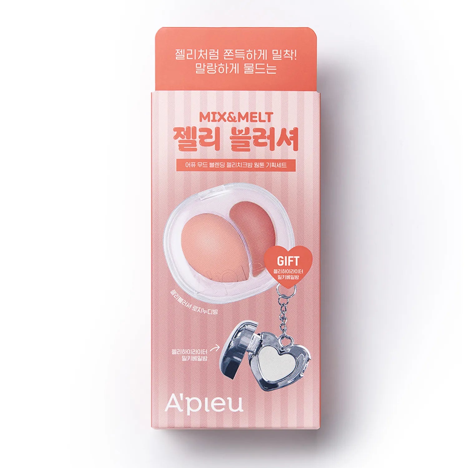 A&rsquo;pieu Mood Blending Jelly Cheek Balm (Set/Single) (4 Colors)
