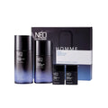 THE FACE SHOP Neo Classic Homme Blakc Essential Set (Toner 130ml+Emulsion 110ml+Toner 30ml+Emulsion 30ml)