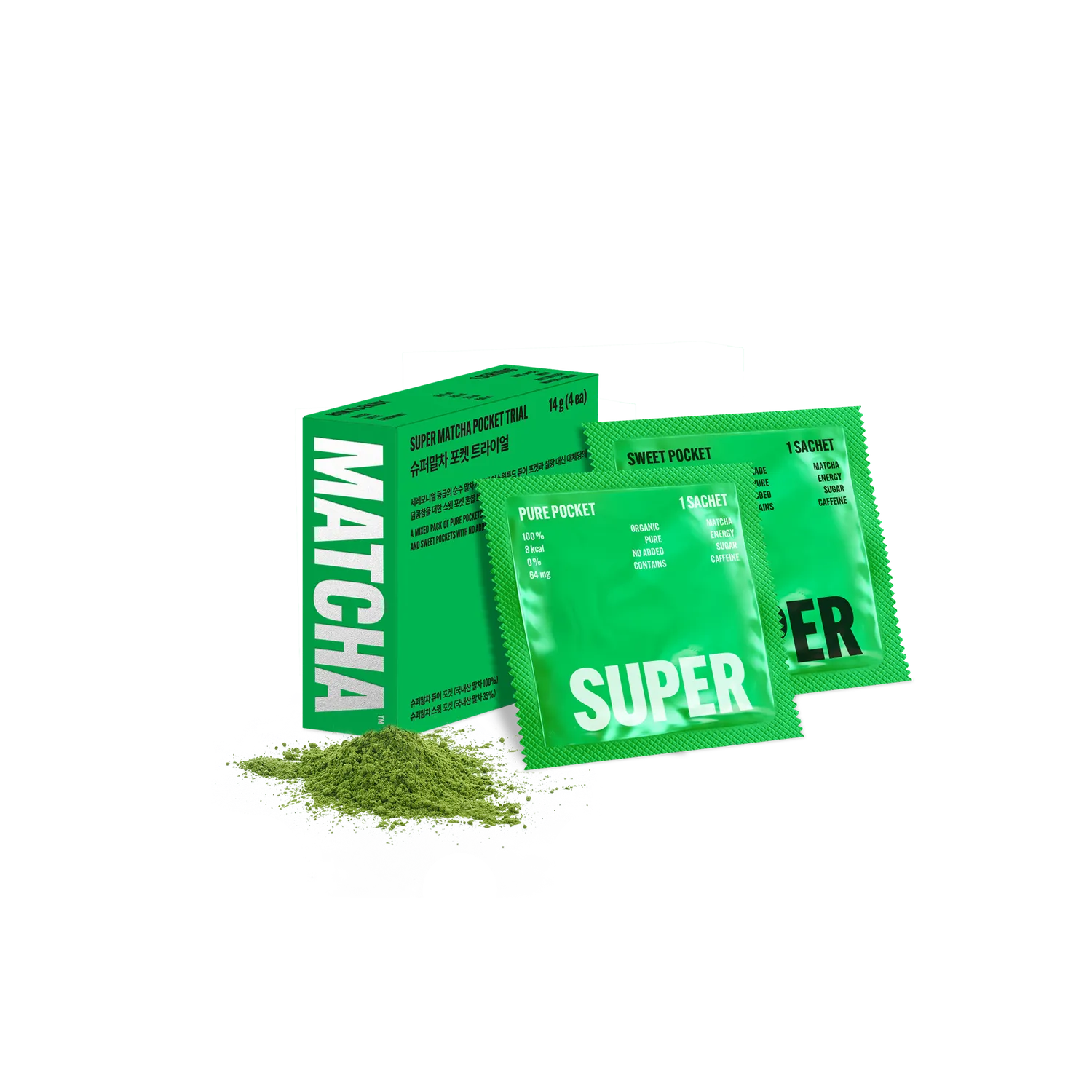 SUPER MATCHA Pocket Trial (4ea)