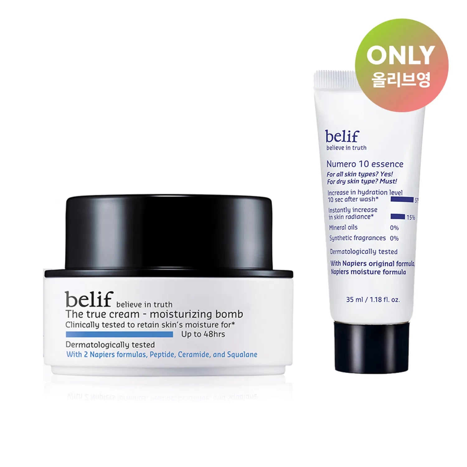 belif The True Cream Moisturizing Bomb 30mL Special Set