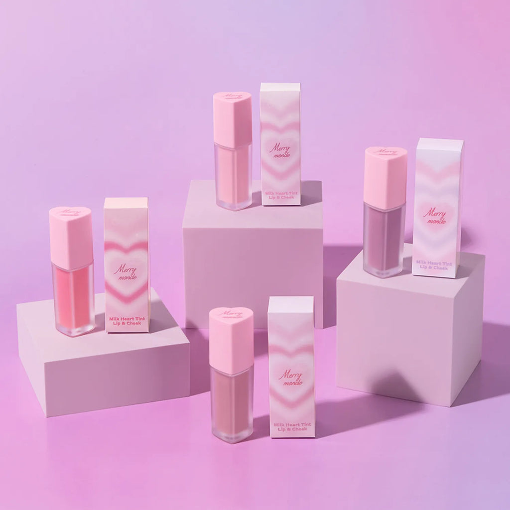merrymonde Milk Heart Tint Lip & Cheek 5g