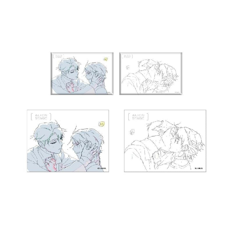 ALIEN STAGE | Badge & Polaroid & Shikishi Board & 3D Lenticular Card Set
