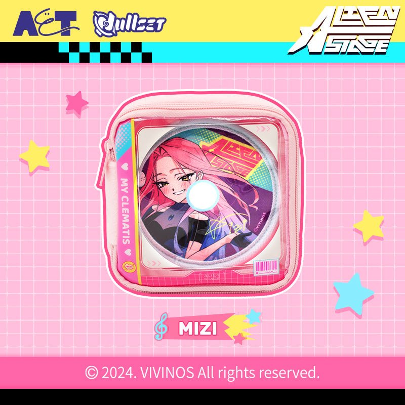 ALIEN STAGE | Mini Bag & Badge Set nullset Anime Goods - FUNIMECITY