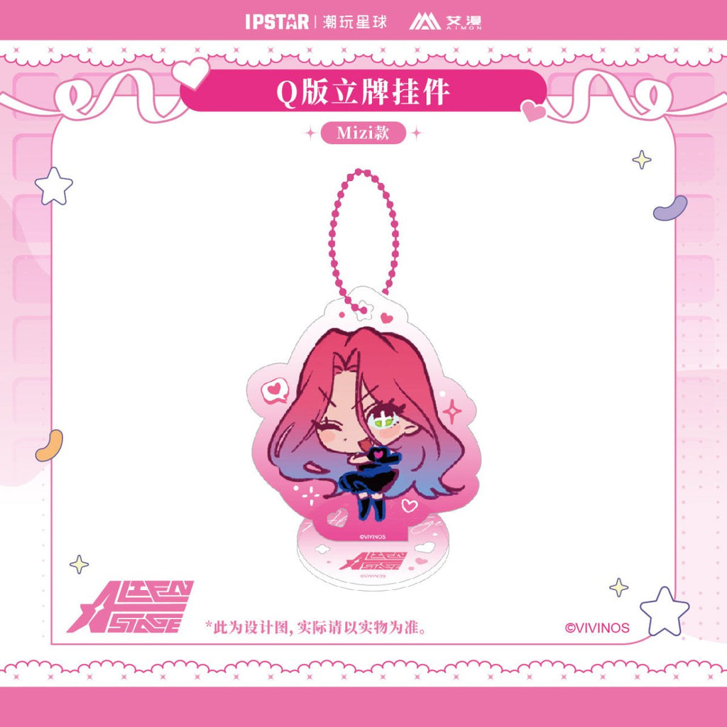 ALIEN STAGE | Quicksand Standee & Acrylic Stand Figure & Shikishi Board & Charm & Badge Set Aimon Anime Goods - FUNIMECITY