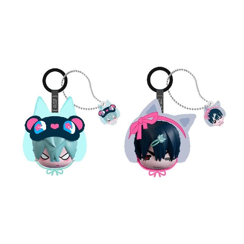 ALIEN STAGE | Zi You Wu Tai Series Plush Earphone Bag & Metal Pin Set