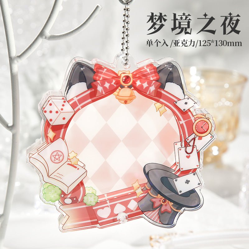 Anime Badge Display |  75mm Badge Acrylic Badge Case Charm Set