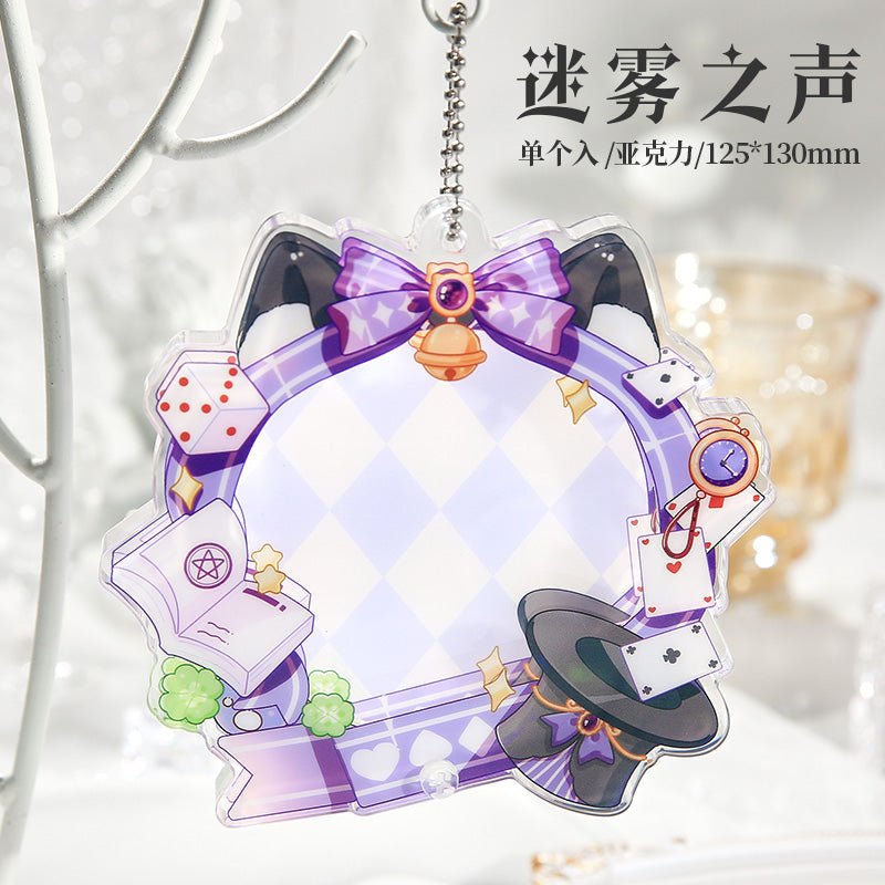 Anime Badge Display |  75mm Badge Acrylic Badge Case Charm Set