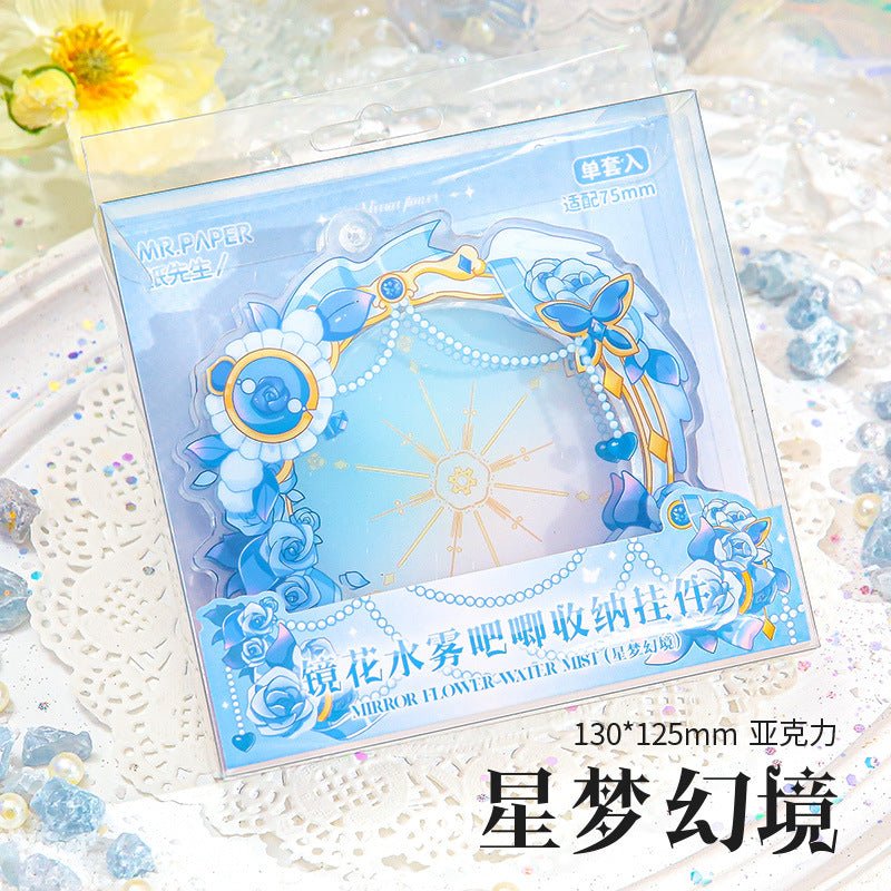 Anime Badge Display |  75mm Badge Acrylic Badge Case Charm Set