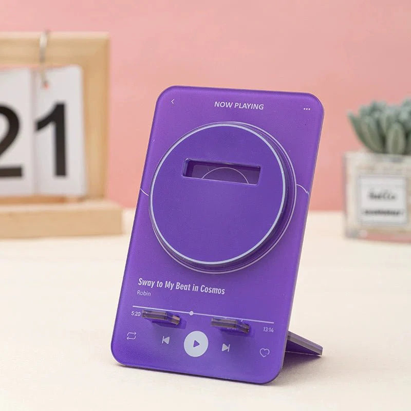 Anime Badge Display | Colorful Aryclic Rotating Badge Holder FUNIMECITY Goods Display - FUNIMECITY