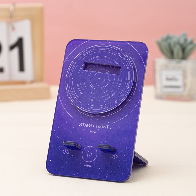 Anime Badge Display | Colorful Aryclic Rotating Badge Holder FUNIMECITY Goods Display - FUNIMECITY