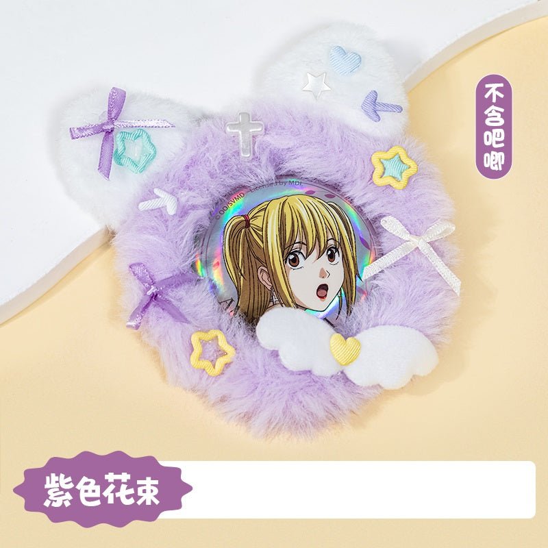 Anime Badge Display | Cute Plush Badge Case