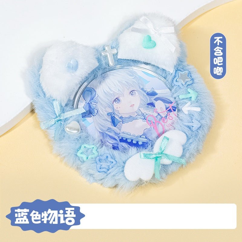 Anime Badge Display | Cute Plush Badge Case