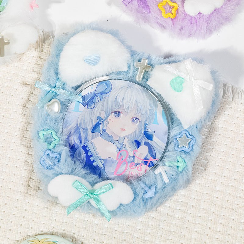 Anime Badge Display | Cute Plush Badge Case