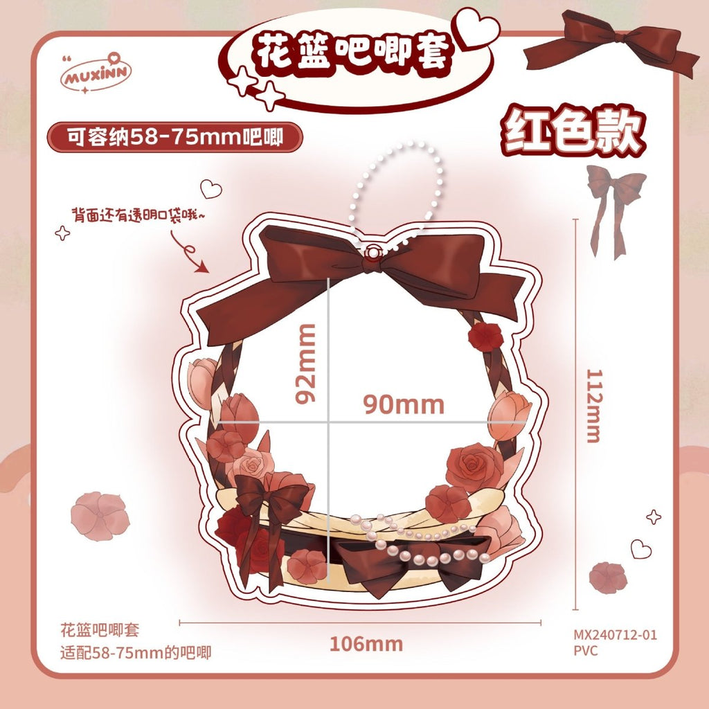 Anime Badge Display | Flower Basket Badge Case