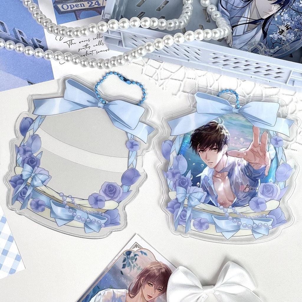 Anime Badge Display | Flower Basket Badge Case