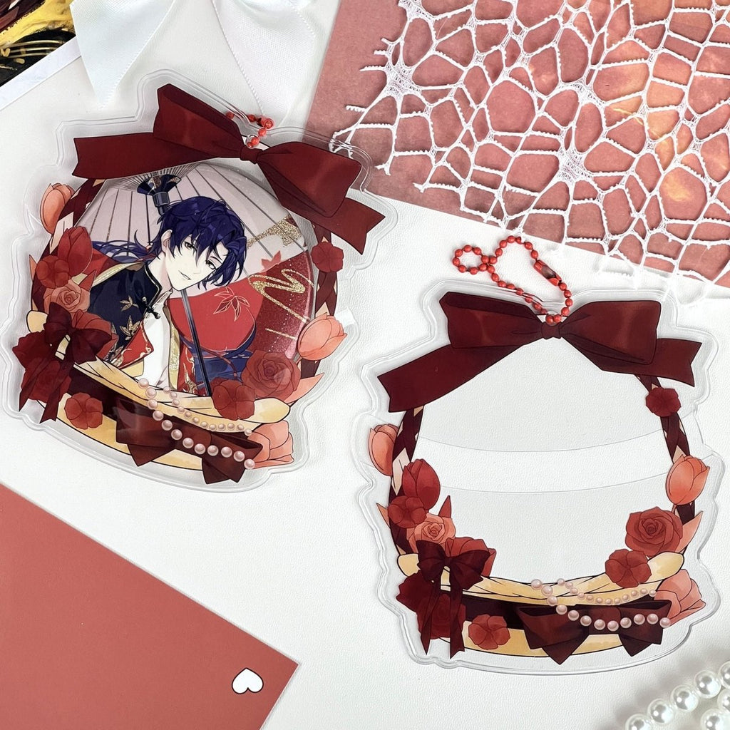 Anime Badge Display | Flower Basket Badge Case