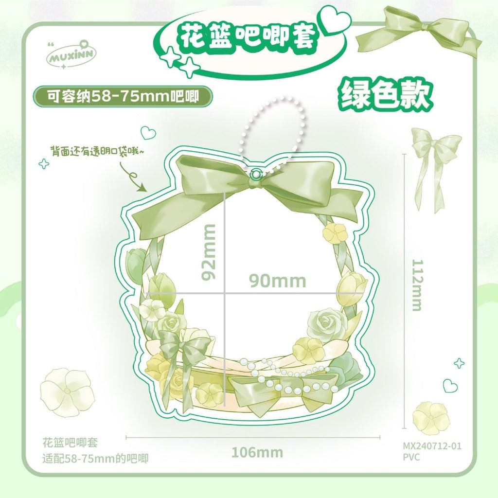 Anime Badge Display | Flower Basket Badge Case