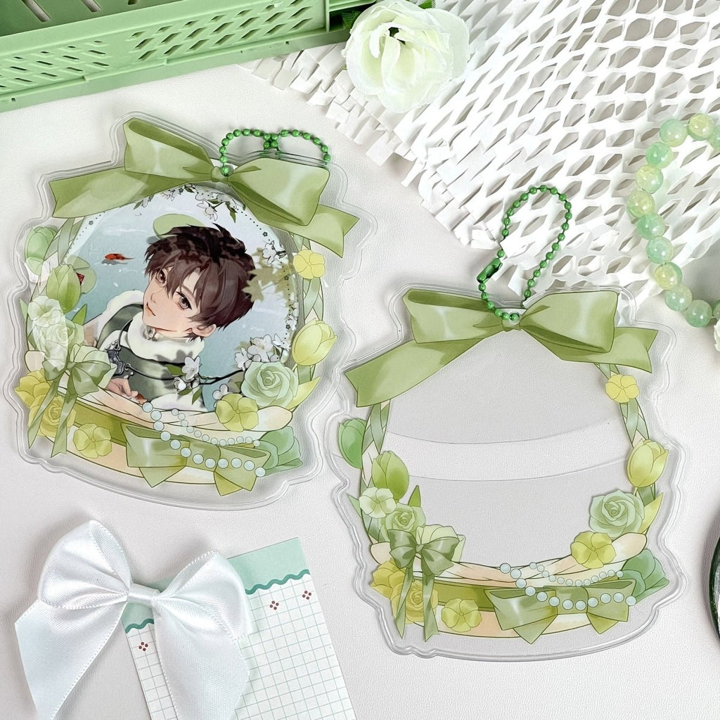 Anime Badge Display | Flower Basket Badge Case