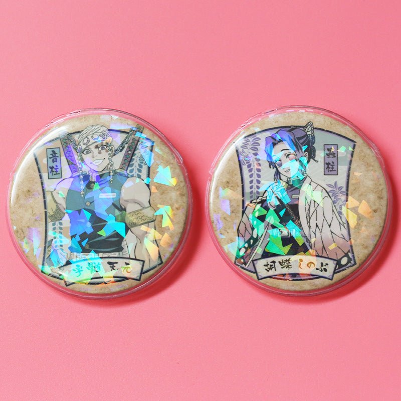 Anime Badge Glitter & Laser Case Display Bag