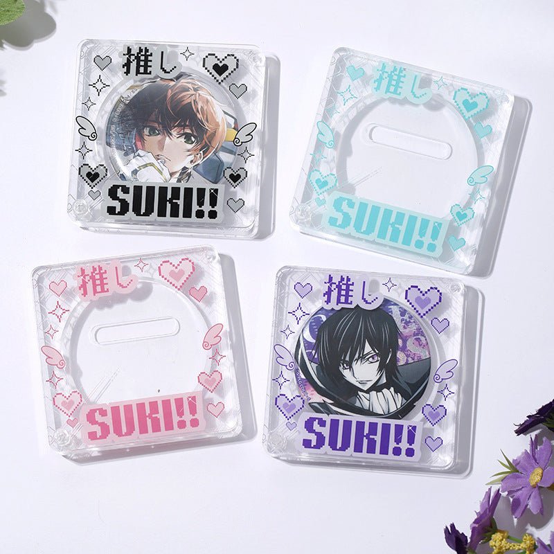 Anime Badge Display | Ice & Sea Acrylic Badge Display