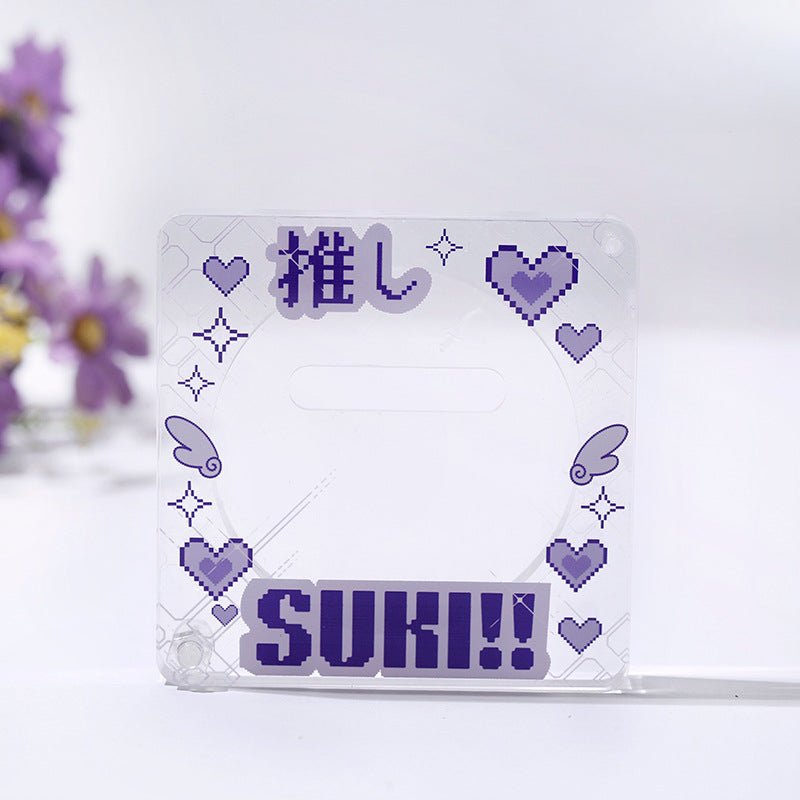 Anime Badge Display | Ice & Sea Acrylic Badge Display