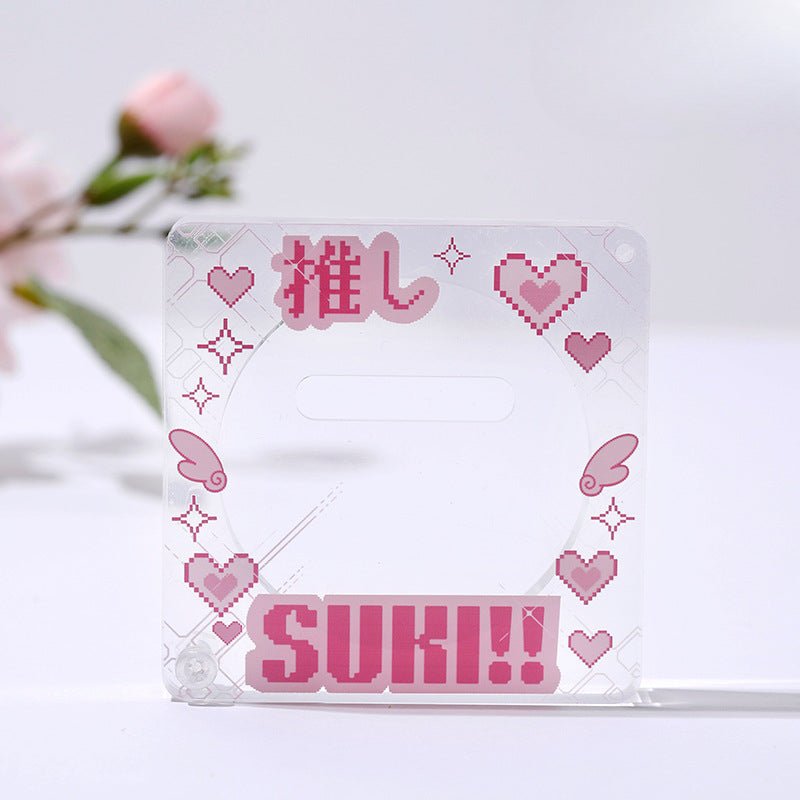 Anime Badge Display | Ice & Sea Acrylic Badge Display