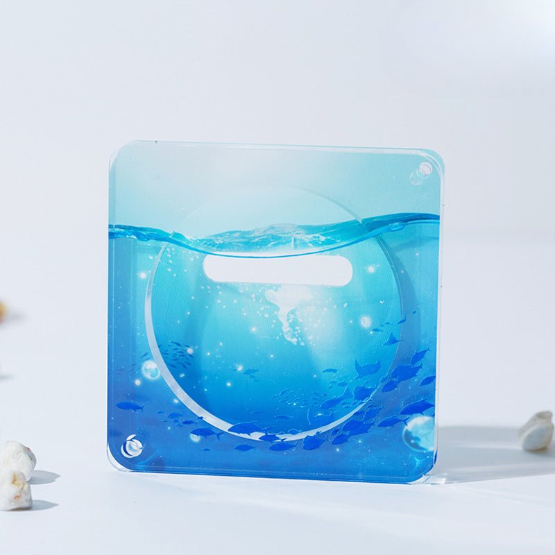 Anime Badge Display | Ice & Sea Acrylic Badge Display