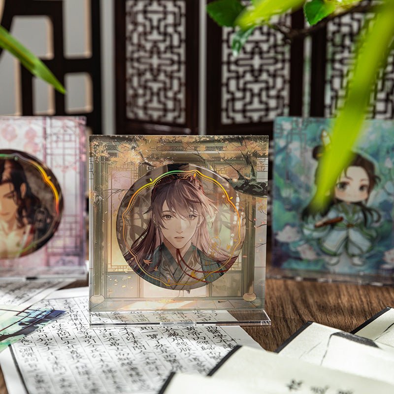 Anime Badge Display | Lan Ting Xu Series Aryclic Badge Case FUNIMECITY Goods Display - FUNIMECITY