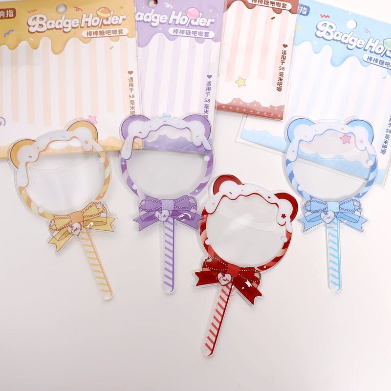 Anime Badge Display | Lollipop Series Badge Case FUNIMECITY Goods Display - FUNIMECITY