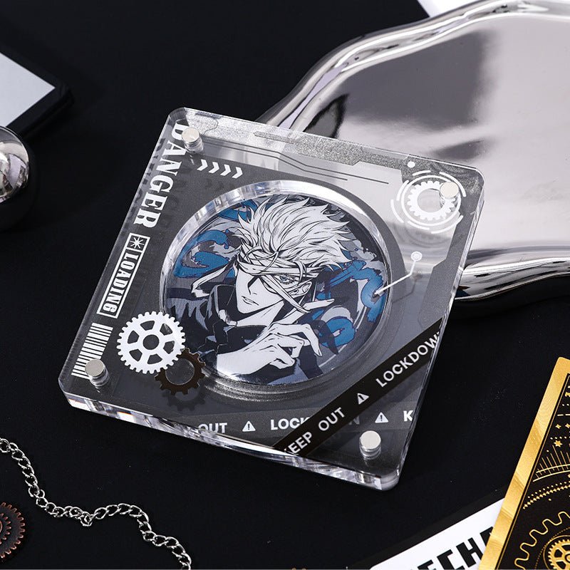 Anime Badge Display | Mechanical Heart Series Acrylic Badge Standee FUNIMECITY Goods Display - FUNIMECITY