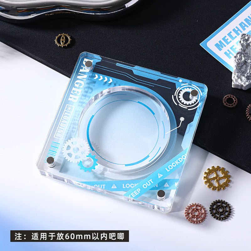 Anime Badge Display | Mechanical Heart Series Acrylic Badge Standee
