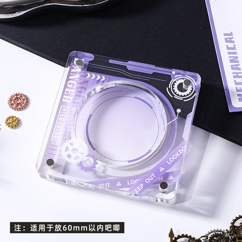 Anime Badge Display | Mechanical Heart Series Acrylic Badge Standee FUNIMECITY Goods Display - FUNIMECITY