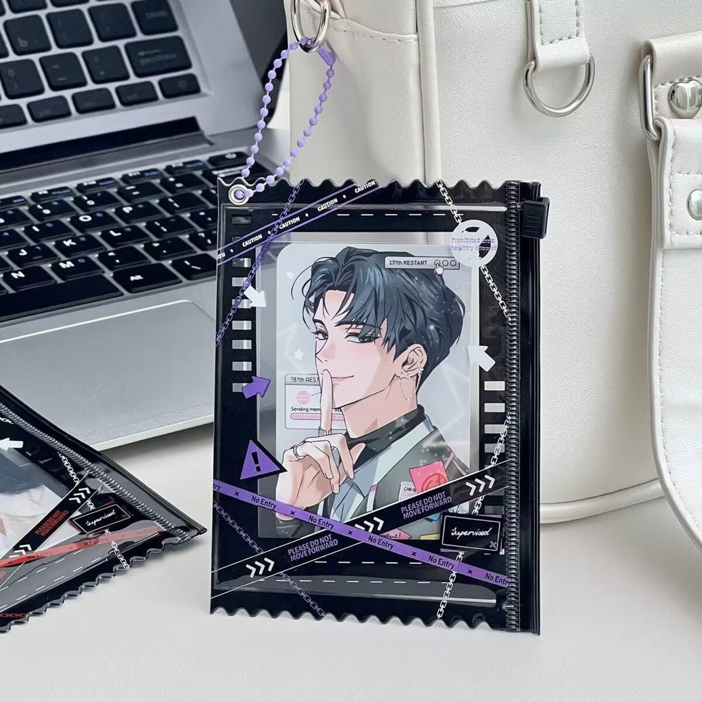 Anime Badge Display | PVC Police Line Theme