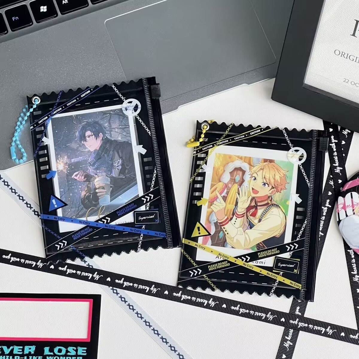 Anime Badge Display | PVC Police Line Theme