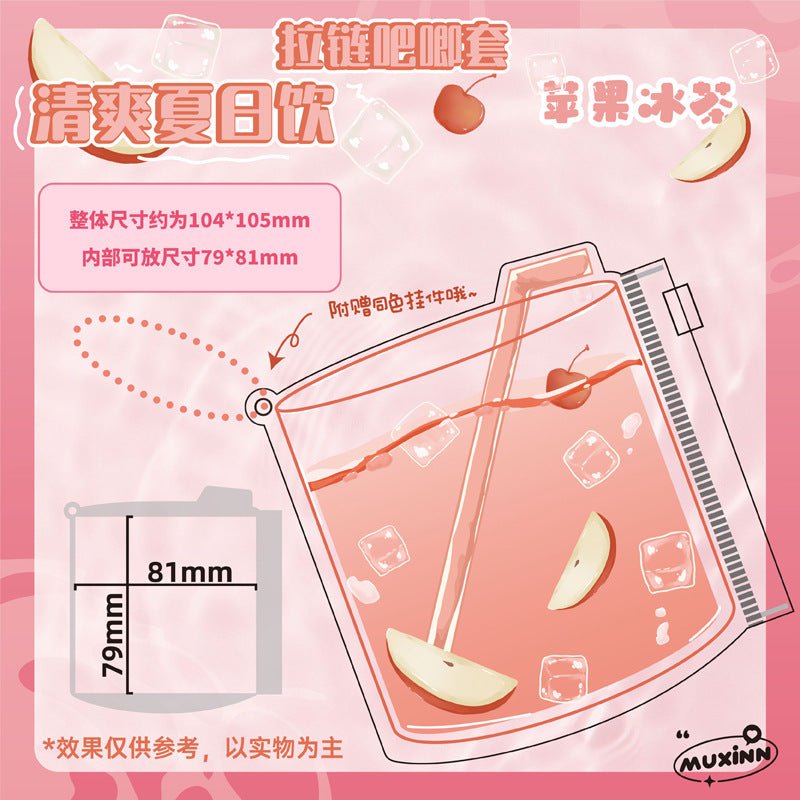 Anime Badge Display | PVC Summer Drinks Theme