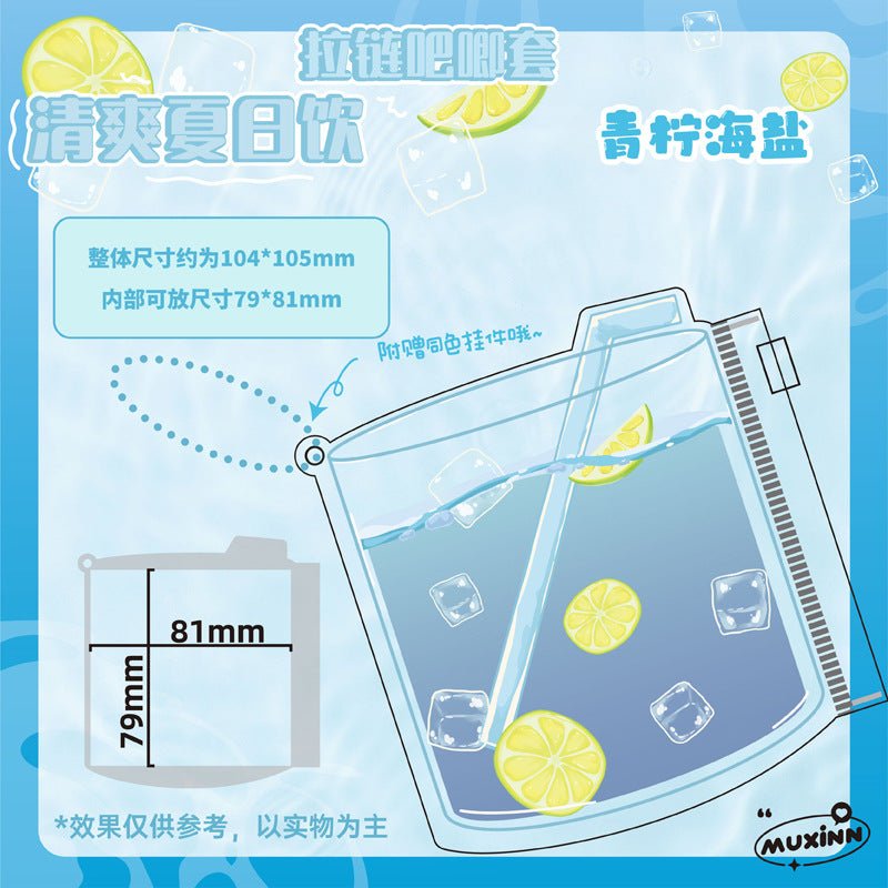 Anime Badge Display | PVC Summer Drinks Theme
