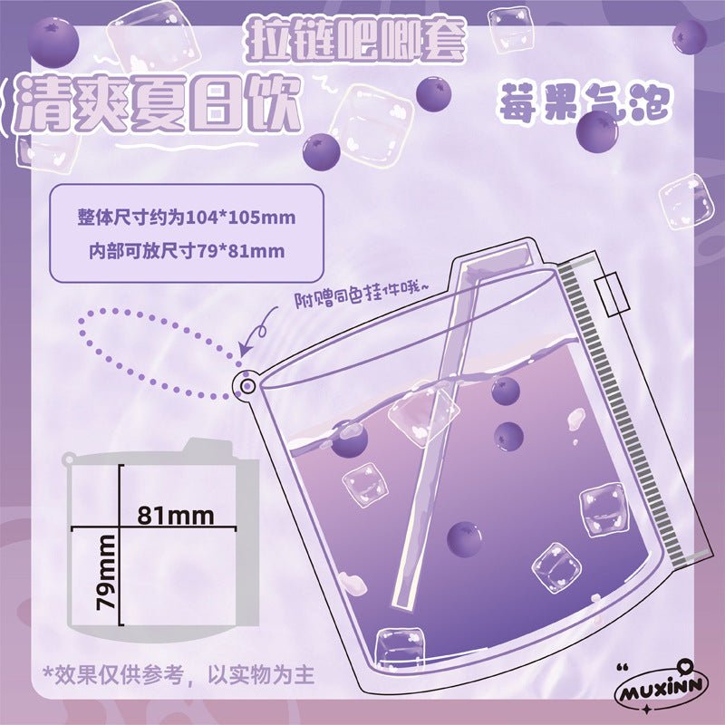 Anime Badge Display | PVC Summer Drinks Theme