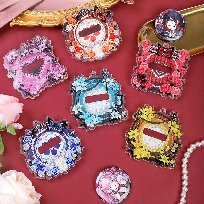 Anime Badge Display | Rose Lily & Xian Jing Mi Zong Aryclic Badge Case
