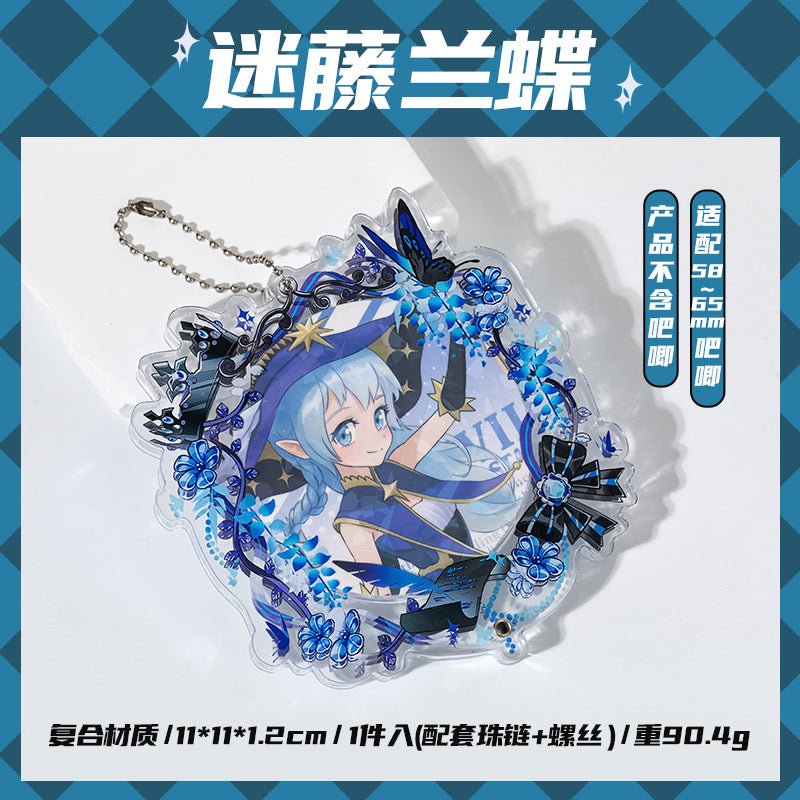 Anime Badge Display | Si Se Huan Xiang Series Acrylic Badge Case