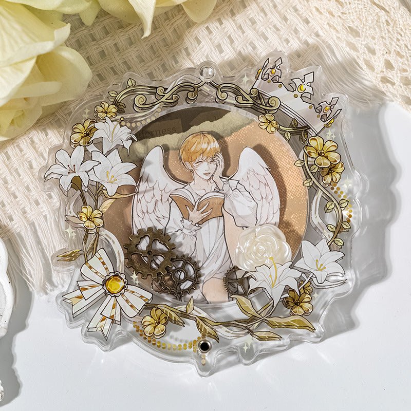 Anime Badge Display | Si Se Huan Xiang Series Acrylic Badge Case FUNIMECITY Goods Display - FUNIMECITY