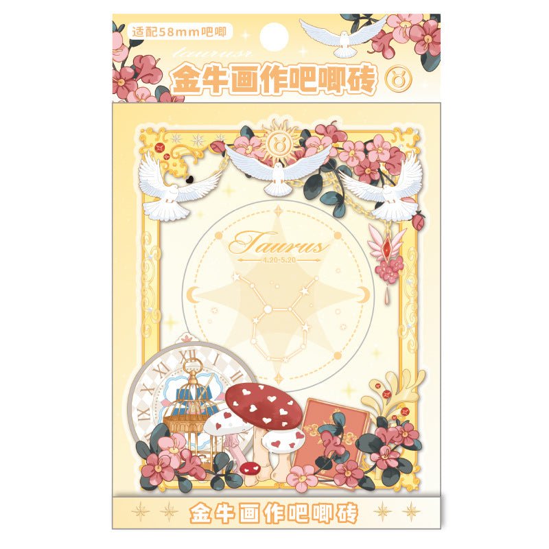 Anime Badge Display | Twelve Constellations Series Acrylic Badge Standee FUNIMECITY Goods Display - FUNIMECITY