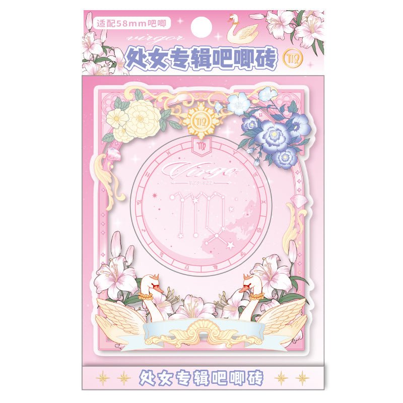 Anime Badge Display | Twelve Constellations Series Acrylic Badge Standee FUNIMECITY Goods Display - FUNIMECITY