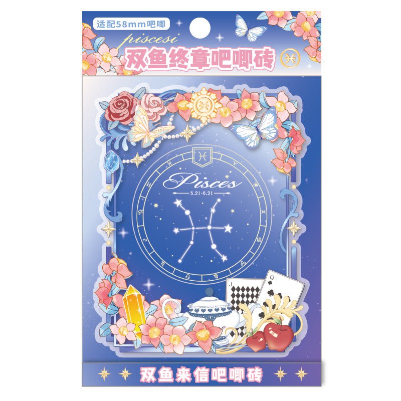 Anime Badge Display | Twelve Constellations Series Acrylic Badge Standee
