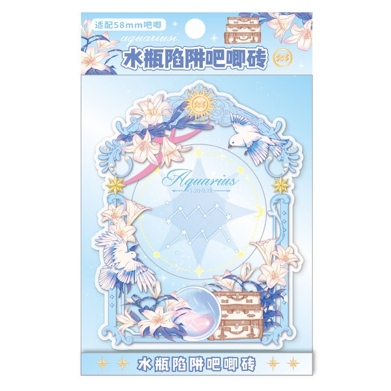 Anime Badge Display | Twelve Constellations Series Acrylic Badge Standee