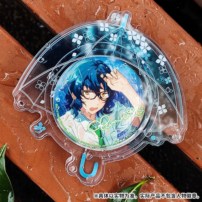 Anime Badge Display | Umbrella Acrylic Badge Case Charm