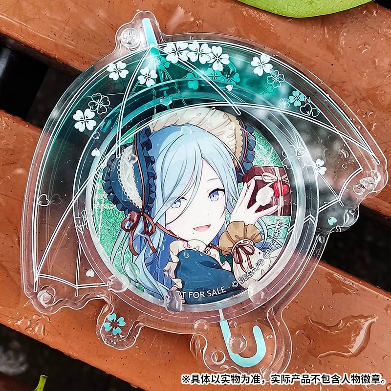 Anime Badge Display | Umbrella Acrylic Badge Case Charm