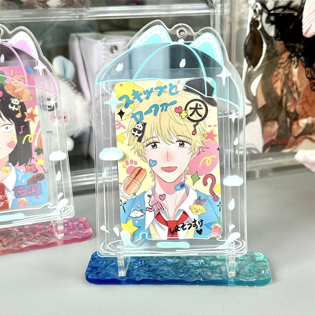 Anime Badge Display | Water ripple Acrylic Badge Holder