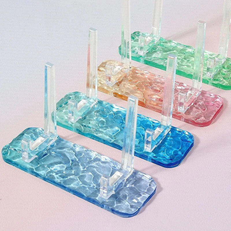 Anime Badge Display | Water ripple Acrylic Badge Holder FUNIMECITY Goods Display - FUNIMECITY