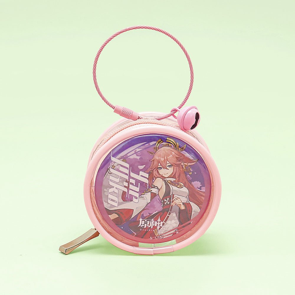 Anime Badge Glitter & Laser Case Display Bag